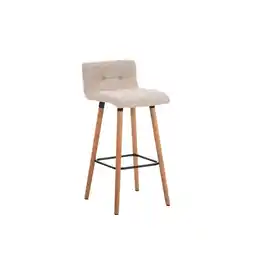 Netto Marken-Discount CLP Barhocker Lincoln Stoff Farbe:creme Angebot