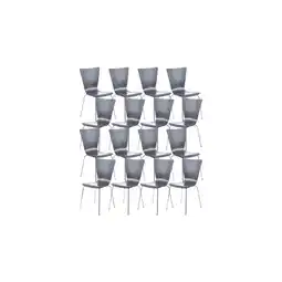 Netto Marken-Discount CLP 16er Set Besucherstuhl Aaron Farbe:grau Angebot