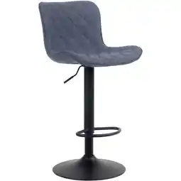Netto Marken-Discount CLP Barhocker Emma Stoff Farbe:blauMaterial:Stoff Angebot