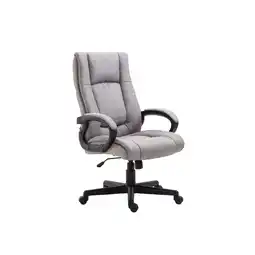 Netto Marken-Discount CLP Bürostuhl XL Sparta Stoff Farbe:grau Angebot