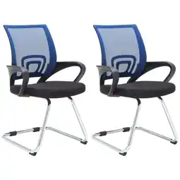 Netto Marken-Discount CLP 2er Set Besucherstühle Eureka Farbe:blau Angebot