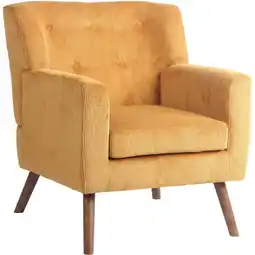 Netto Marken-Discount CLP Sessel Kioni Cord Farbe:orange Angebot
