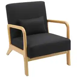 Netto Marken-Discount CLP Sessel Hibbing Stoff Farbe:schwarz Angebot