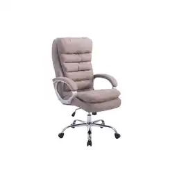 Netto Marken-Discount CLP Bürostuhl BIG Vancouver Stoff Farbe:taupe Angebot
