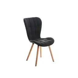 Netto Marken-Discount CLP Stuhl Elda Stoff natura Farbe:schwarz Angebot