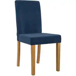 Netto Marken-Discount CLP Esszimmerstuhl Ina Cord antik hell Farbe:blauGestell Farbe:antik-hell Angebot