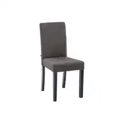 Netto Marken-Discount CLP Esszimmerstuhl Ina Stoff schwarz Farbe:dunkelgrauGestell Farbe:schwarz Angebot