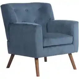 Netto Marken-Discount CLP Sessel Kioni Cord Farbe:blau Angebot
