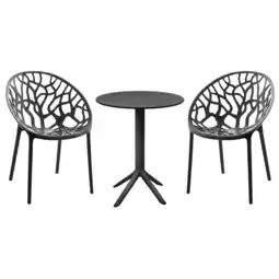 Netto Marken-Discount CLP Sitzgruppe Hoscana Farbe:schwarz Angebot