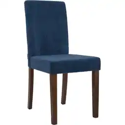 Netto Marken-Discount CLP Esszimmerstuhl Ina Cord antik dunkel Farbe:blauGestell Farbe:antik-dunkel Angebot