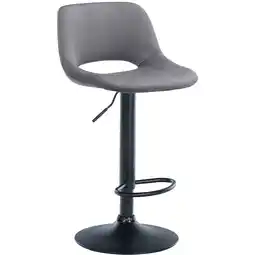 Netto Marken-Discount CLP Barhocker Camden Samt schwarz Farbe:dunkelgrauMaterial Gestell:Metall matt schwarz Angebot
