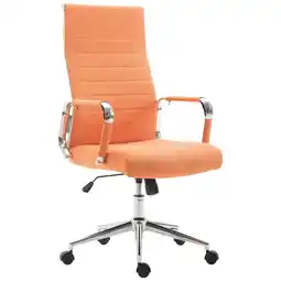 Netto Marken-Discount CLP Bürostuhl Kolumbus Stoff Farbe:orange Angebot