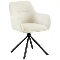 Netto Marken-Discount CLP Stuhl Tipton Stoff Farbe:creme Angebot