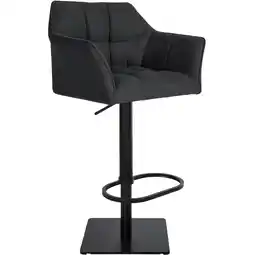 Netto Marken-Discount CLP Barhocker Damaso B Filz Farbe:anthrazitGestell Farbe:schwarz Angebot