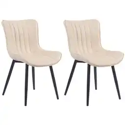 Netto Marken-Discount CLP 2er Set Stühle Largo Kunstleder Farbe:cremeMaterial:Kunstleder Angebot