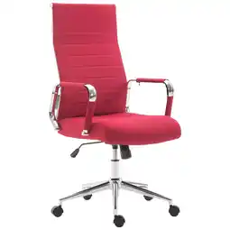 Netto Marken-Discount CLP Bürostuhl Kolumbus Stoff Farbe:rot Angebot