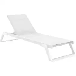 Netto Marken-Discount CLP Sonnenliege Tropic Farbe:weiß Angebot