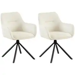 Netto Marken-Discount CLP 2er Set Stuhl Tipton Stoff Farbe:creme Angebot