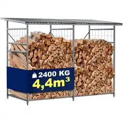 Netto Marken-Discount CLP Brennholzregal Macon mit Erweiterung Farbe:metallSet-Inhalt:Brennholzregal + Erweiterung Angebot
