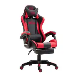 Netto Marken-Discount CLP Bürostuhl Ignite Kunstleder Farbe:schwarz/rot Angebot