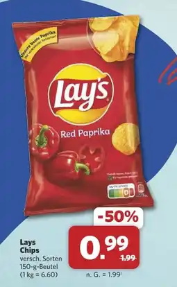 Combi Lays Chips Red Paprika Angebot