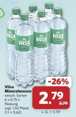 Combi Vilsa Mineralwasser Angebot