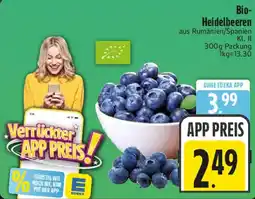 Edeka Bio Heidelbeeren Angebot