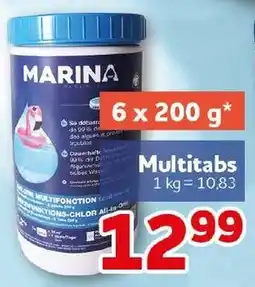 CENTERSHOP MARINA Multitabs Angebot