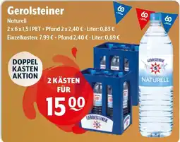 Getränke Hoffmann Gerolsteiner Naturell Angebot