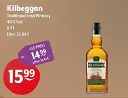 Getränke Hoffmann Kilbeggan Traditional Irish Whiskey Angebot