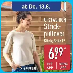 Aldi Nord UP2FASHION Strickpullover Angebot