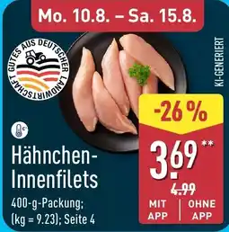 Aldi Nord Hähnchen-Innenfilets Angebot