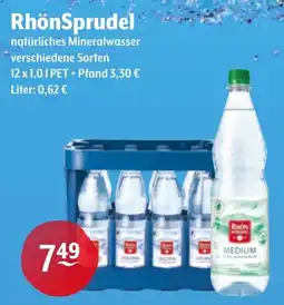 Getränke Hoffmann RhönSprudel natürliches Mineralwasser Angebot