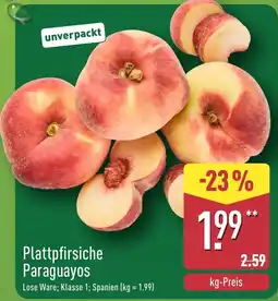 Aldi Nord Plattpfirsiche Paraguayos Angebot