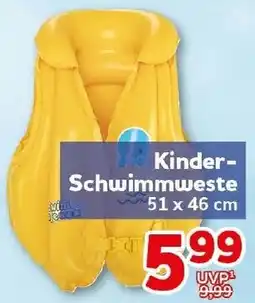 CENTERSHOP extra TÜV Kinder-Schwimmweste Angebot