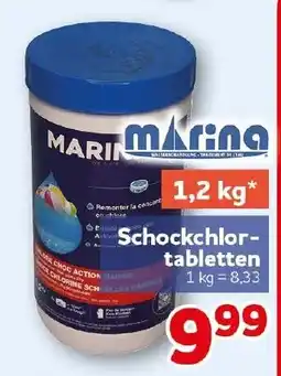 CENTERSHOP Marina Schockchlor-tabletten Angebot