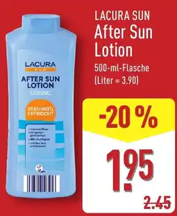 Aldi Nord LACURA SUN After Sun Lotion Angebot