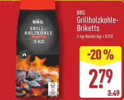 Aldi Nord BBQ Grillholzkohle-Briketts Angebot