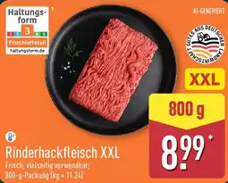 Aldi Nord Rinderhackfleisch XXL Angebot