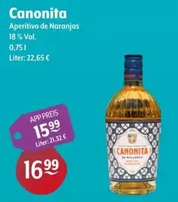 Getränke Hoffmann Canonita Aperitivo de Naranjas Angebot