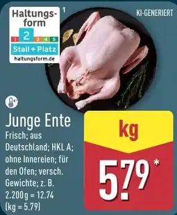 Aldi Nord Junge Ente Angebot