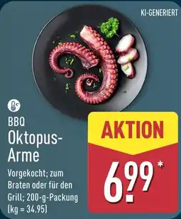 Aldi Nord BBQ Oktopus-Arme Angebot