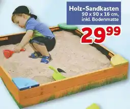CENTERSHOP Holz-Sandkasten Angebot