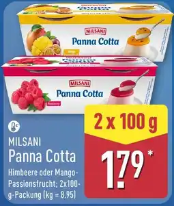 Aldi Nord MILSANI Panna Cotta Angebot