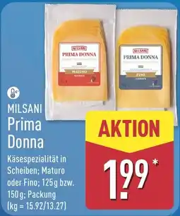 Aldi Nord MILSANI Prima Donna Angebot