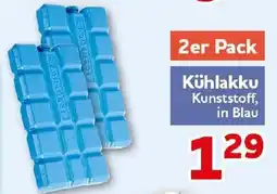 CENTERSHOP Kühllakku Kunststoff, in Blau Angebot