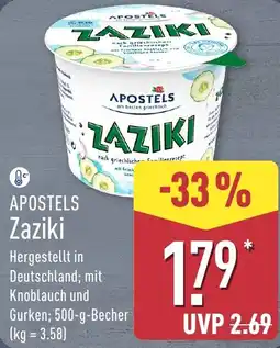 Aldi Nord APOSTELS Zaziki Angebot