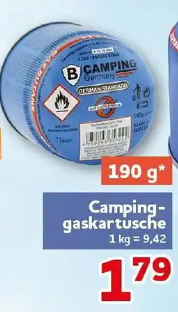 CENTERSHOP Camping-gaskartusche Angebot