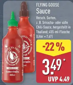 Aldi Nord Flying Goose Sauce Angebot