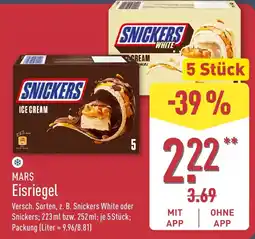 Aldi Nord Snickers Eisriegel Angebot